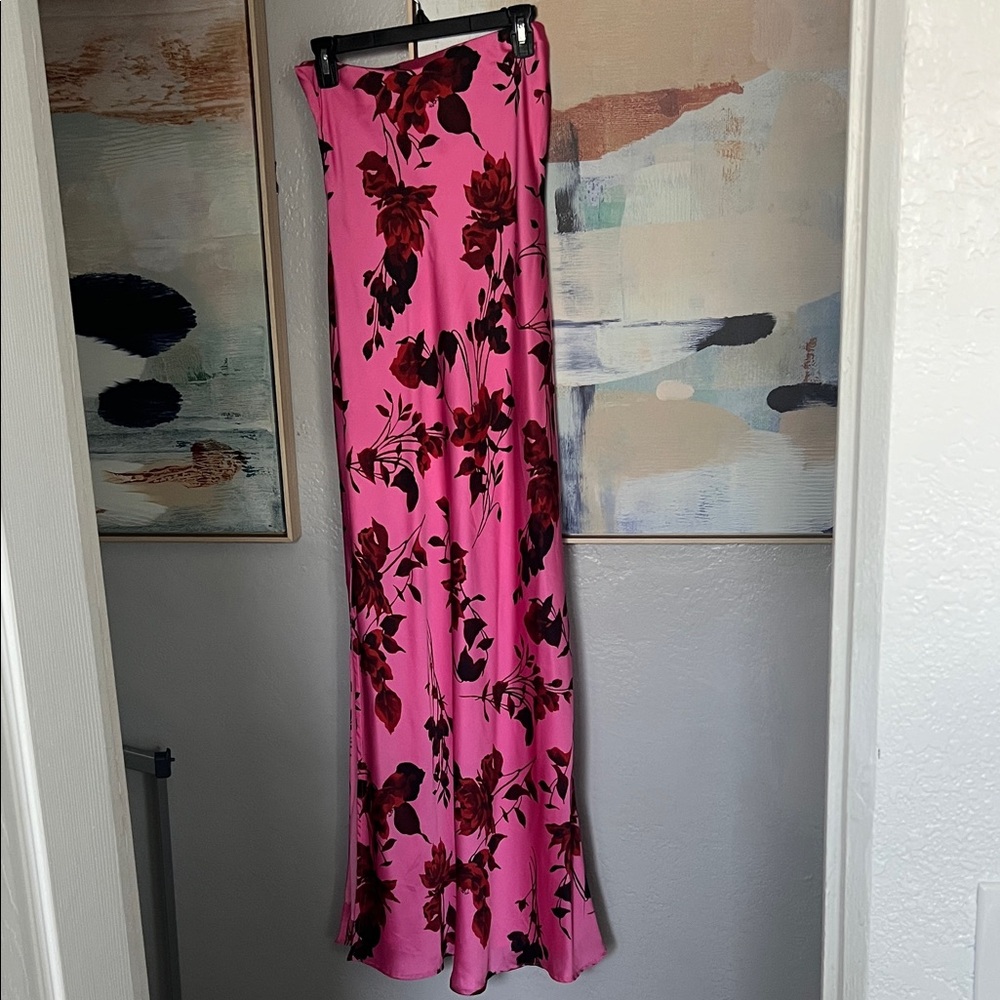 Floral Pink Maxi dress